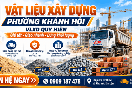 Vật Liệu Xây Dựng Phường Khánh Hội TPHCM